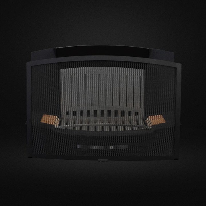 Pare feu pour insert de cheminée foyer ouvert - Modèles disponibles