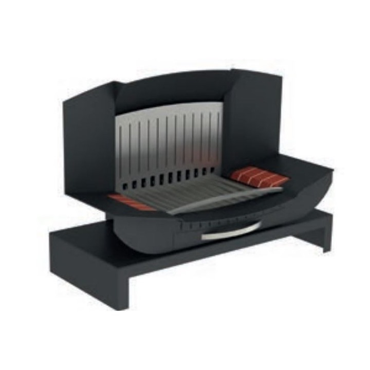 Base para insert de chimenea de hogar abierto - Capska