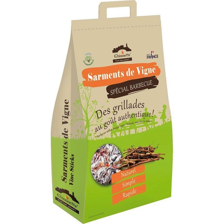 Allume feu Sarments de vigne BBQ - 100% écologique et naturel