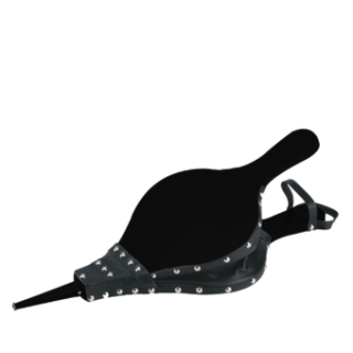 Soufflet Color- Uni Noir Cuir Noir