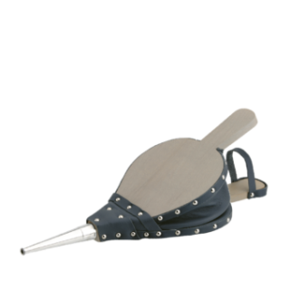 Soufflet Lounge- Uni Gris Cuir Gris