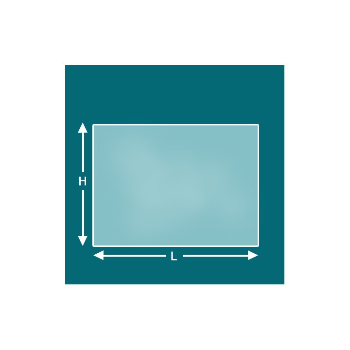 Verre de porte D0026915 - Invicta Deville