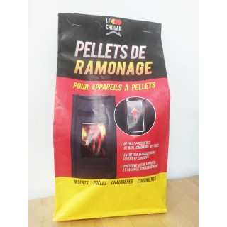 Pellets de limpieza para estufas e insertos - Capska