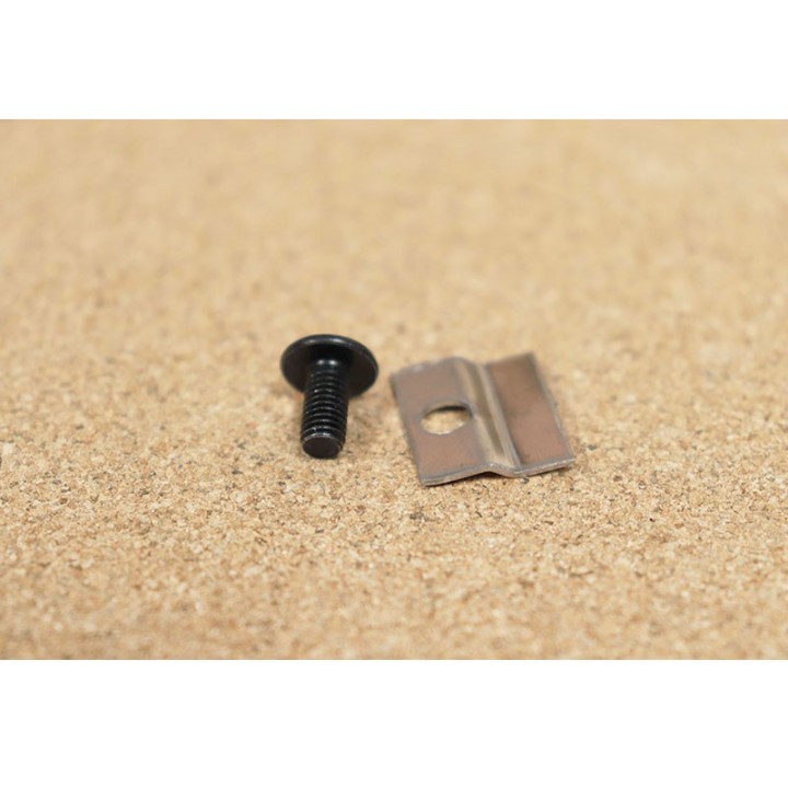 Fixe vitre SUPRA réf 20407 - 31 x 16 mm (vendu à l'unité avec une vis) - Capska