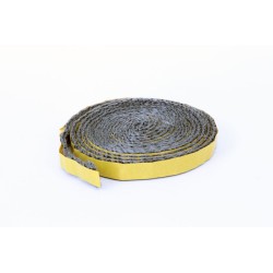 Junta plana autoadhesiva (negra) 10 x 2 mm - 2,50 m