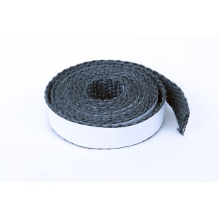 Self-adhesive flat seal (black) 20 x 1.2 mm - 2.50 m - Capska