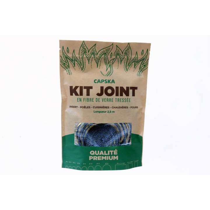 Joint plat autocollant (gris) 10 x 2 mm - 2.50 m - Capska