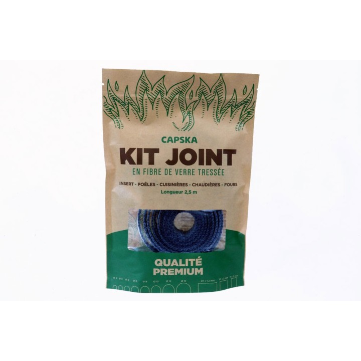 Self-adhesive flat seal (black) 20 x 1.2 mm - 2.50 m - Capska