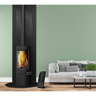 Protecció de paret d'escut tèrmic Ascensio per a estufes de llenya i pellets - Capska