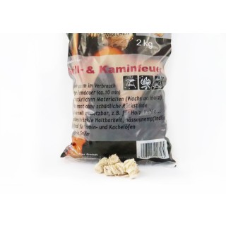 Premium 2kg Bag of Firelighters | Capska