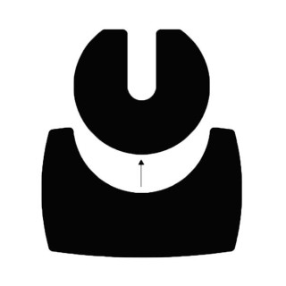 Placa de terra Duo 58X53 Cm 85X55 Cm Placa de terra - Capska