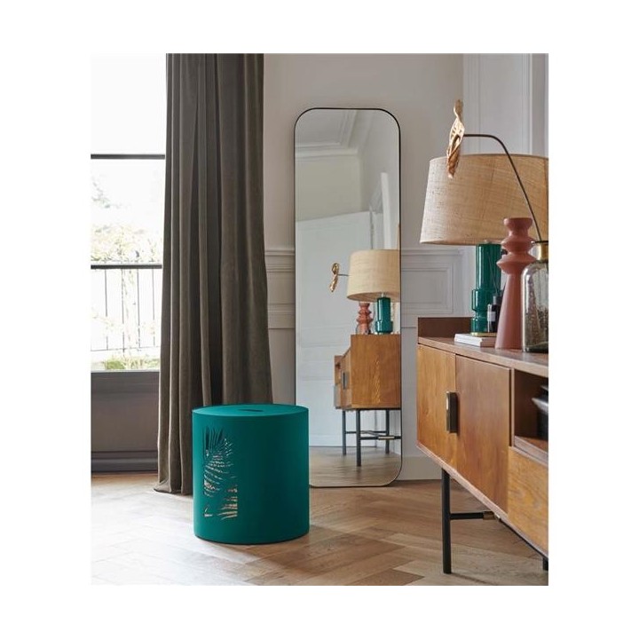 Reserve A Granules Flores Vert Rangement à bois - Capska