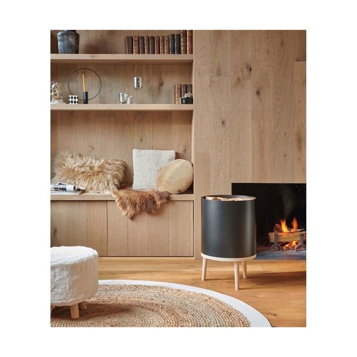 Emmagatzematge de fusta Eiko Log Rack - Capska