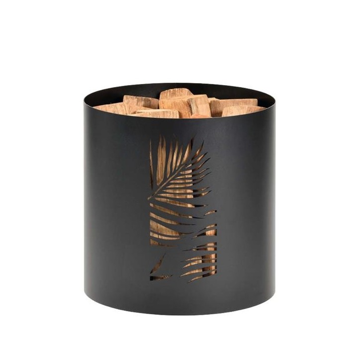 Range Logs Borneo Black Frosted Dixneuf 40cm - Made in France