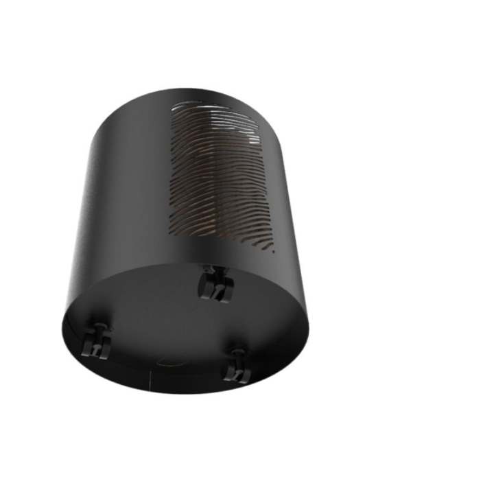 Portalegna in acciaio nero - Capska