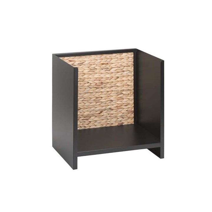 Range-bûches HANOÏ en Acier et Jacinthe d'eau - Capska