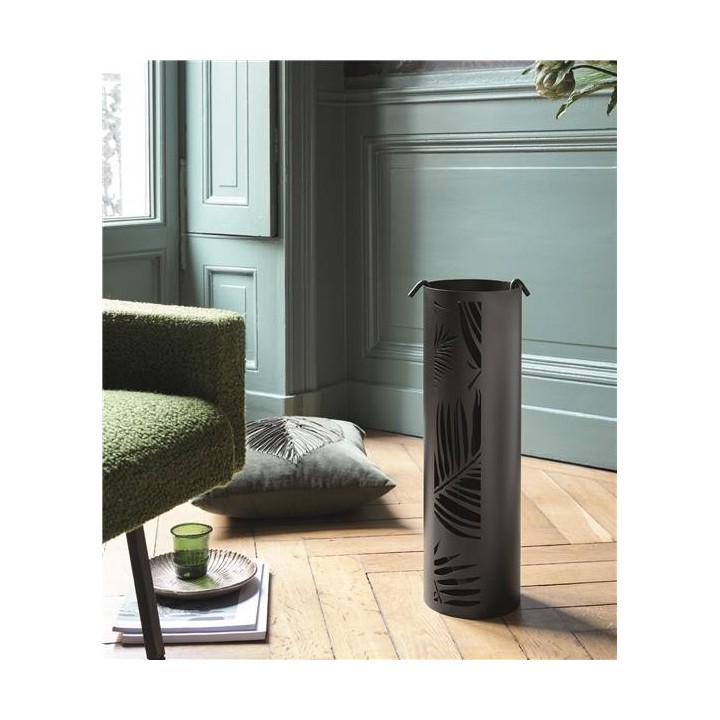 Serviteur Borneo Noir Serviteur et bac à cendres - Capska