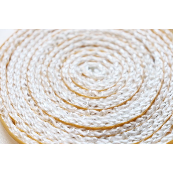 Selbstklebende Flachdichtung (weiß) 7 x 3 mm - 2,50 m - Capska