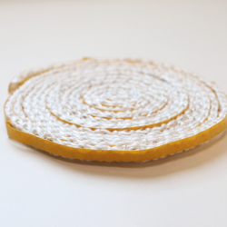 Selbstklebende Flachdichtung (weiß) 7 x 3 mm - 2.50 m