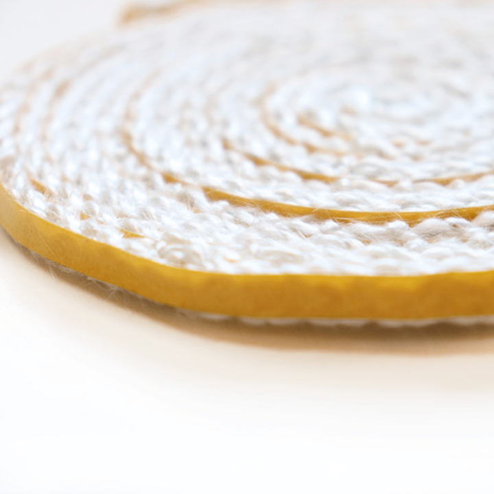 Guarnizione autoadesiva piatta (bianca) 7 x 3 mm - 2.50 m - Capska