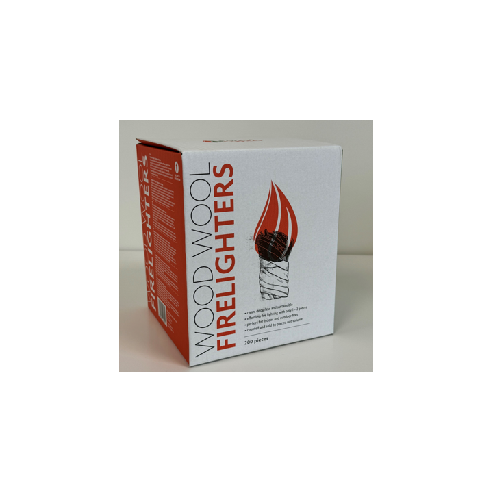 Feueranzünder aus 100% natürlicher Holzwolle - FOREST LIGHTER - Capska