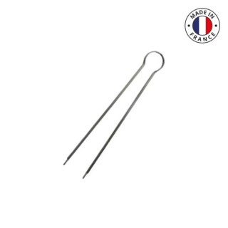 Pinza per tronchi 70 cm Vassoio da portata e cenere grigio - Capska