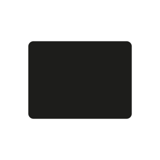 Rectangle floor plate 100 x 75 cm in black steel for wood and pellet stoves - Capska