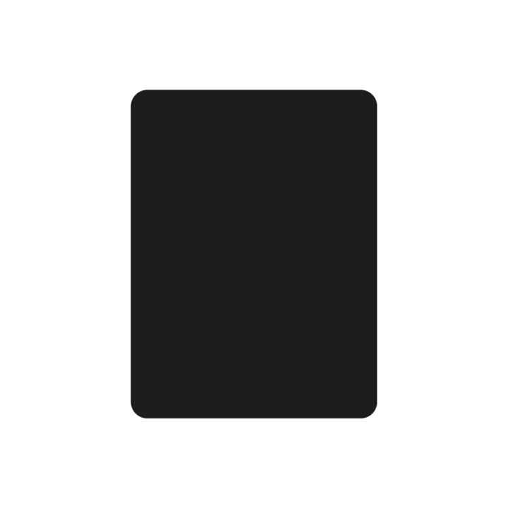 Placa de terra rectangular 100 x 75 cm en acer negre per a estufes de llenya i pellets - Capska