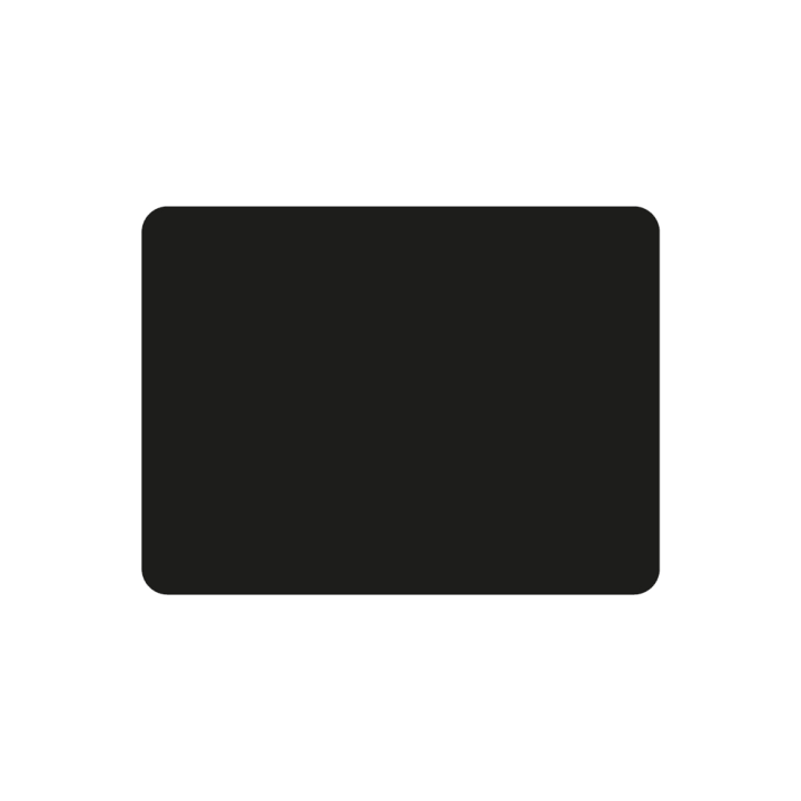 Rectangle floor plate 80 x 60 cm in black steel for wood and pellet stoves - Capska