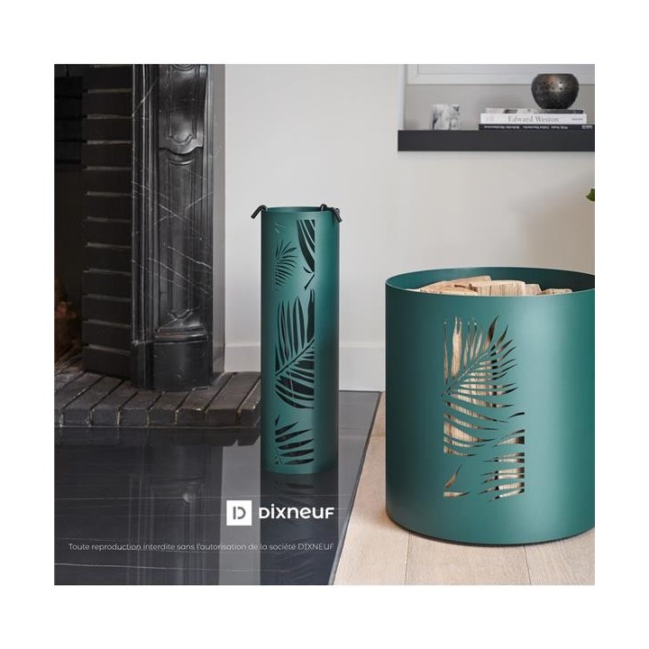 Green log container - Dix Neuf