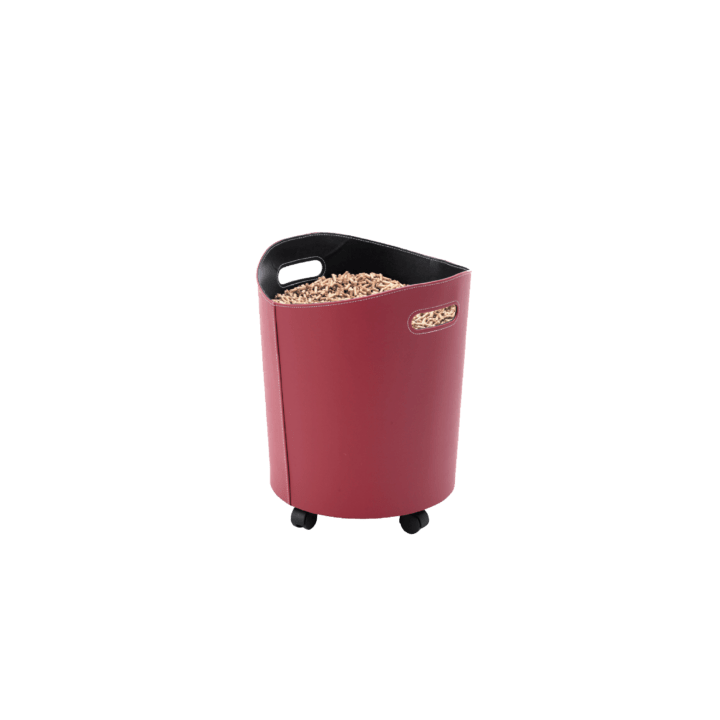 Omega Raspberry Pellet Storage for Fireplaces and Wood Stoves - Capska