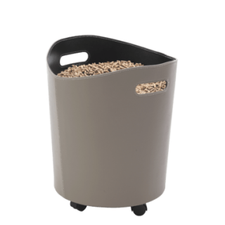 Omega Grey Pelletlager für Kamine und Holzöfen - Capska