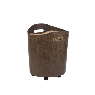 Emmagatzematge de pellets Omega Brown per a xemeneies i estufes de llenya - Capska