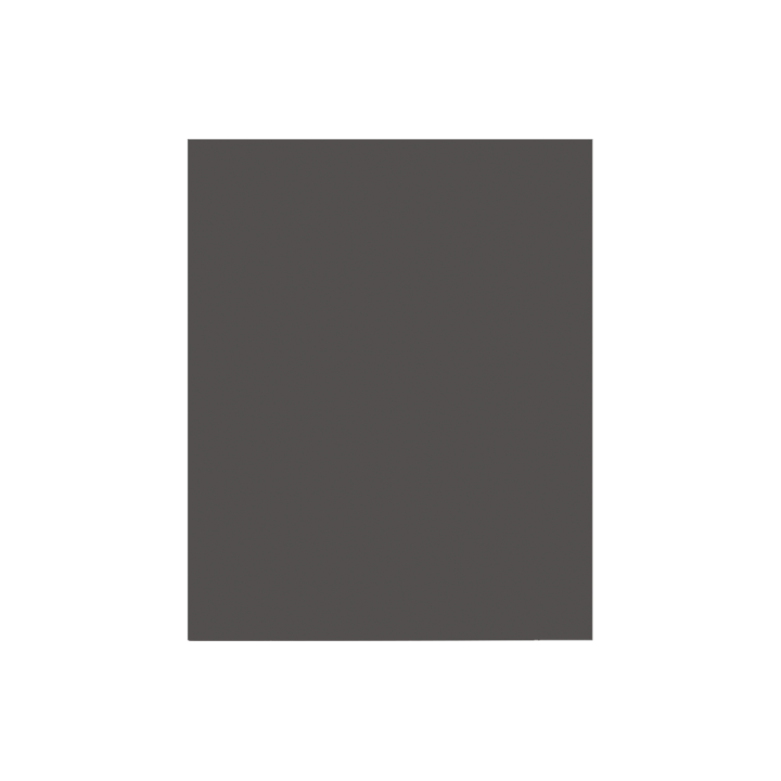 Placa protectora vertical lisa, color gris - Altura 120cm para estufa - Capska