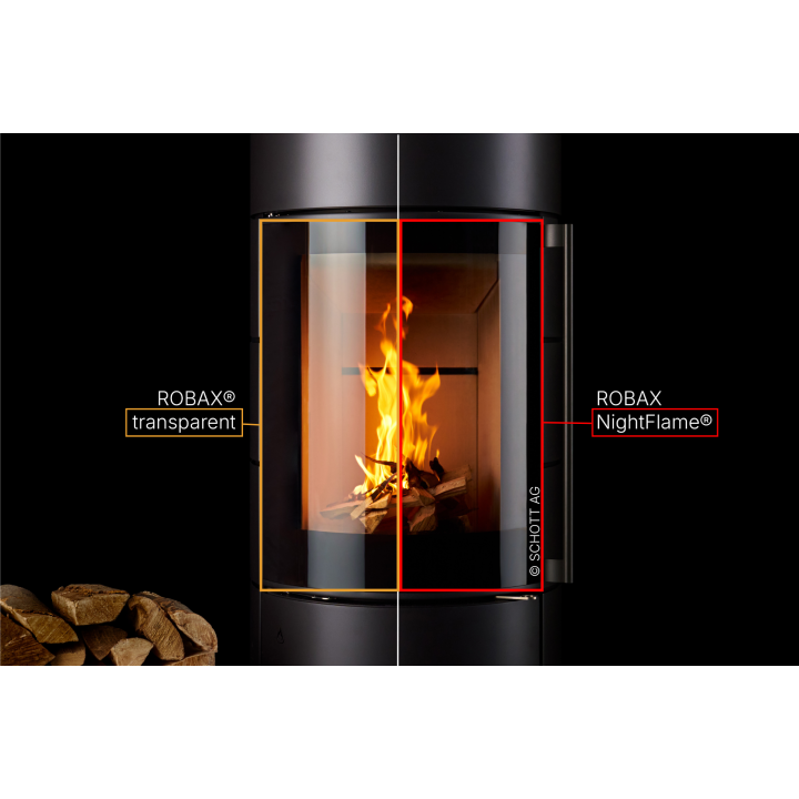 Cristal Denia Stoves INNSBRUCK - Vidrio inteligente con efecto Claro-oscuro