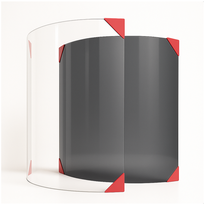 Denia Stoves INNSBRUCK Glass - ROBAX NightFlame® Technology