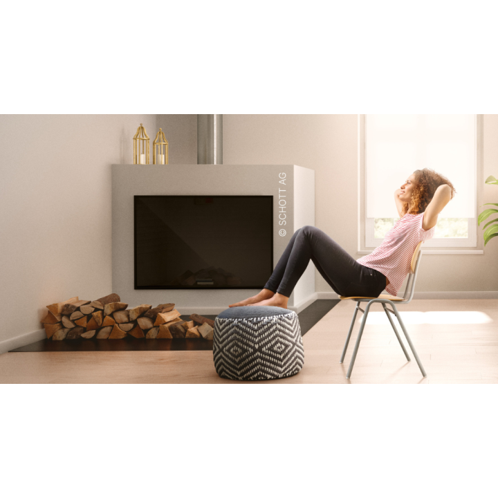 Cristal Denia Stoves INNSBRUCK - Vidrio inteligente con efecto Claro-oscuro