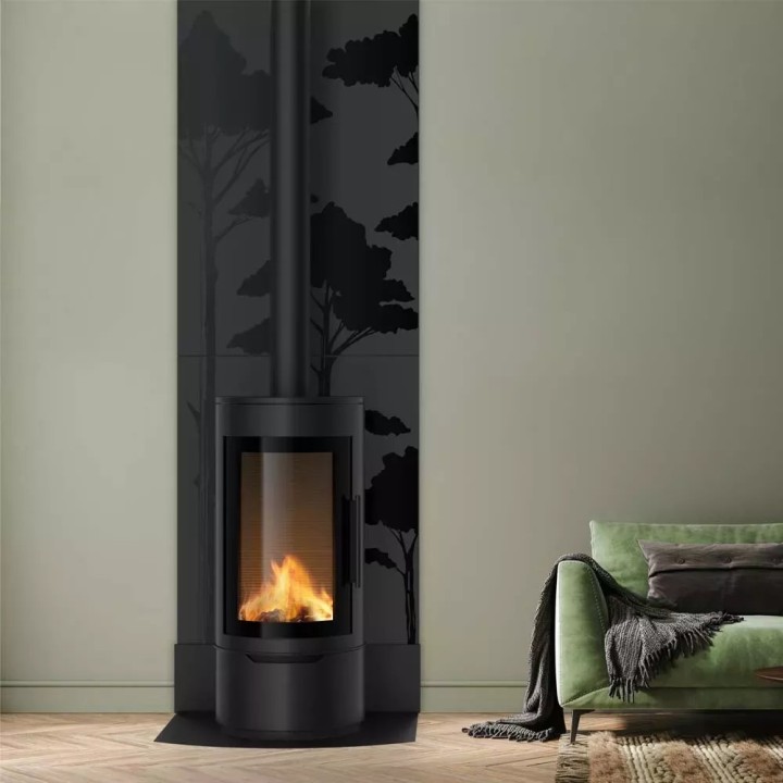 Protection Murale Canopée Basse Dixneuf 81x120 cm Noir Givré N3