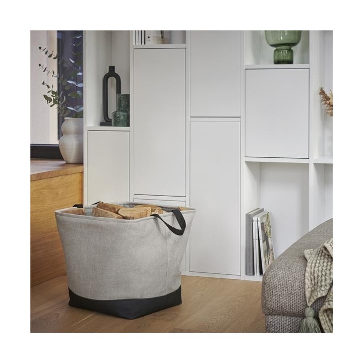 Belagio Grey Polyester Bag - Dixneuf for Fireplace