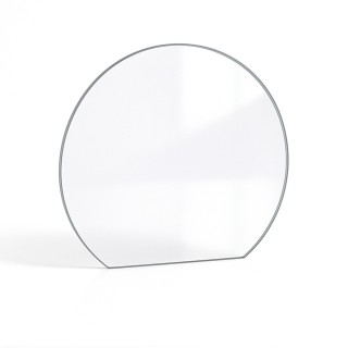 Vitre plate de forme Rond coupé 4mm sur mesure