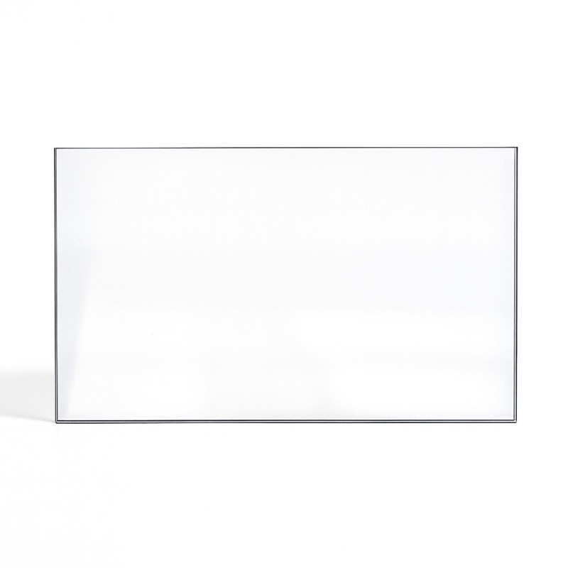 Vitre plate de forme Rectangulaire 4mm