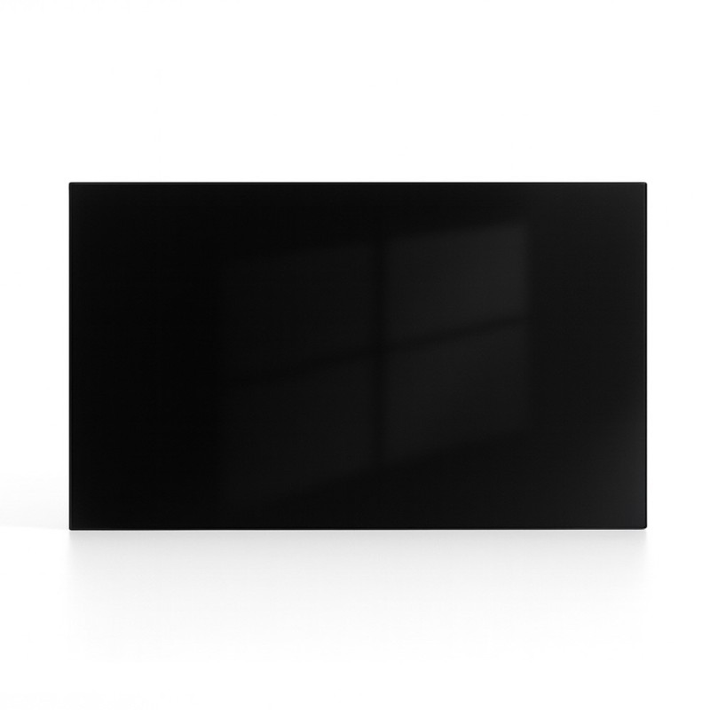 Verre vitrocéramique noir pour cuisine