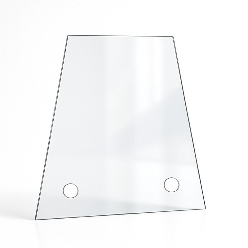 Vetro a forma di trapezio con fori per inserto e stufa - Capska