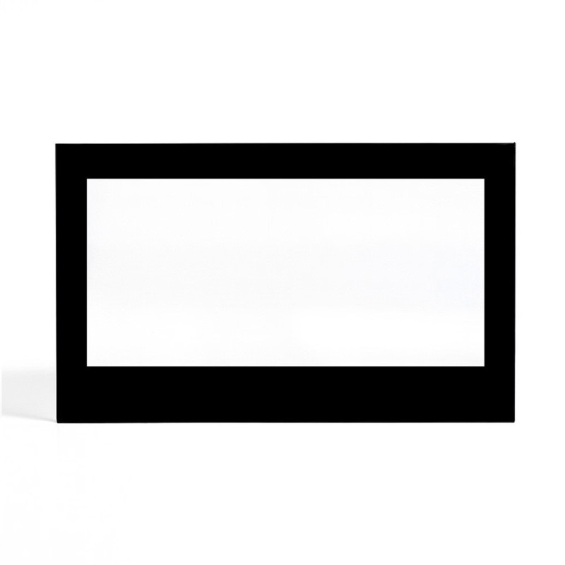 Cristall Haas Sohn CATANIA II - Vidre Rectangle Serigrafiat per estufa de llenya