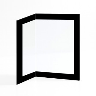 Cristall Skantherm ELEMENT - Vidre Plegat Serigrafiat per estufa de llenya