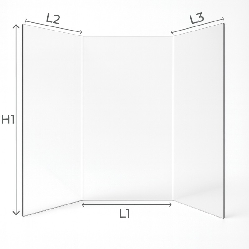 Fabrilor DECO 740 Glas - Prismatisch Kaminglas für Kaminofen