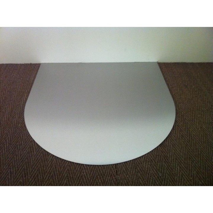 Rectangle Avec Un Côté Cintré 1000 X 1000 mm, Rayon 500 mm