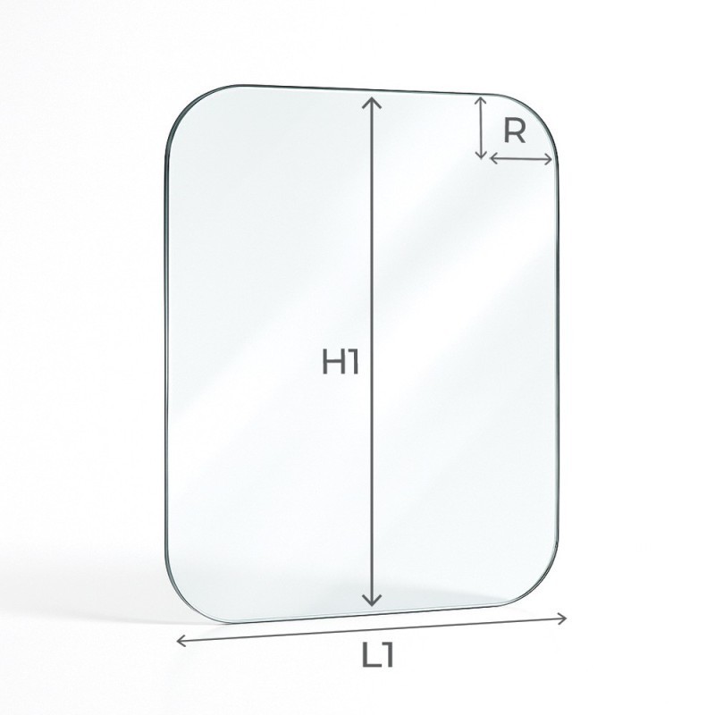 Jotul F105 Glass - High-Quality Fireplace Insert Panel