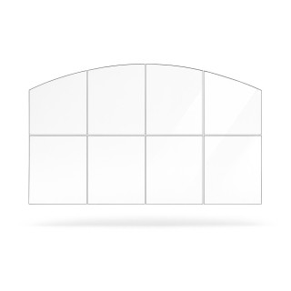 Pack 8 Vidrios Deville CHARLEVILLE - Vidrio vitrocerámico resistente a altas temperaturas