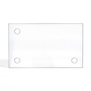 GERCO DIAMANT Version 1 Rectangular Glass Panel for Stove